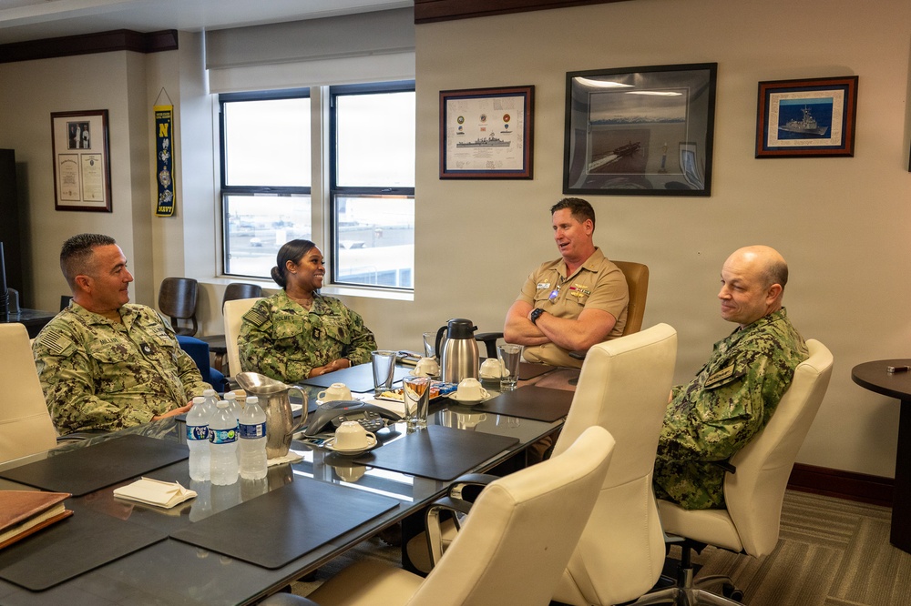 NAVSUP Command Master Chief Visits NAVSUP FLC San Diego
