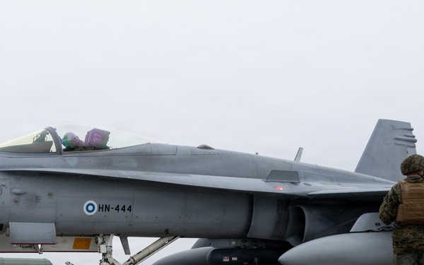 CORE26 | Finnish Air Force, U.S. Marines Join Together to conduct dry run in the Arctic