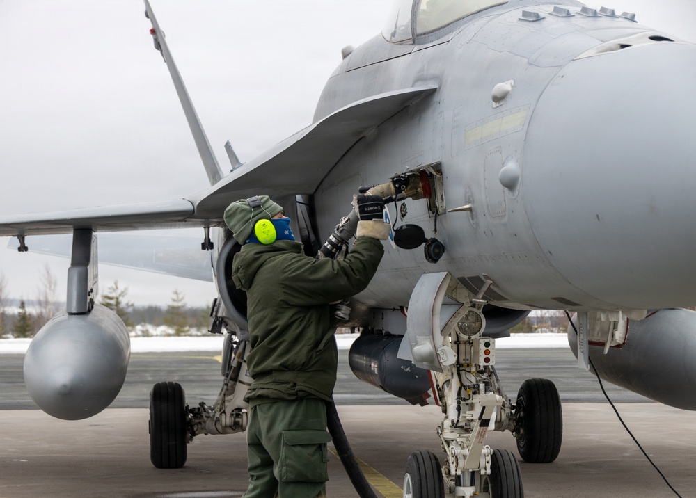 CORE26 | Finnish Air Force, U.S. Marines Join Together to conduct dry run in the Arctic