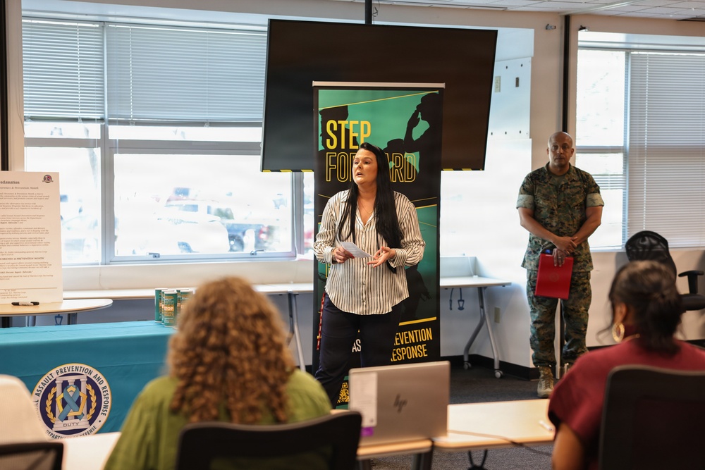 MCRC Commanding General Signs Sexual Assault Prevention Proclamation