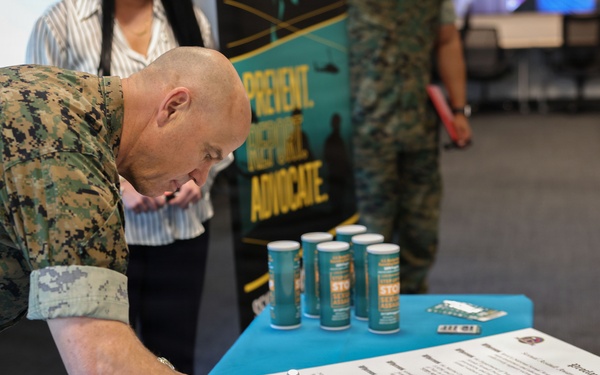 MCRC Commanding General Signs Sexual Assault Prevention Proclamation