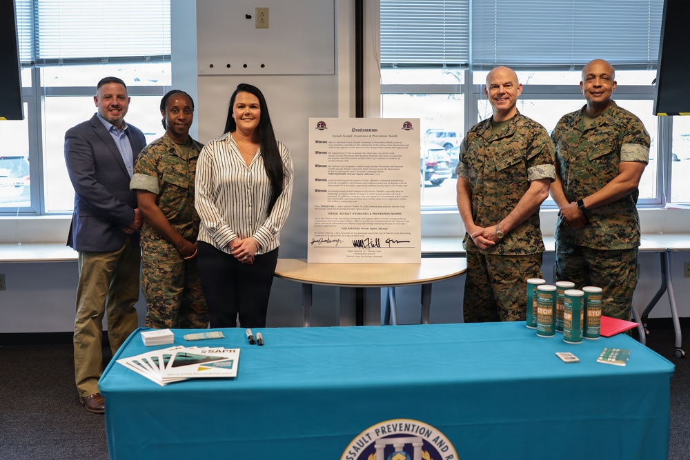 MCRC Commanding General Signs Sexual Assault Prevention Proclamation