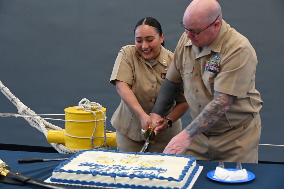 Surface Combat Systems Training Command Great Lakes celebrates the Chief Petty Officer birthday.
