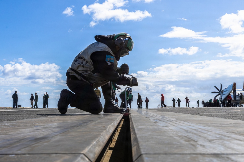 USS Gerald R. Ford (CVN 78) Flight Deck Operations