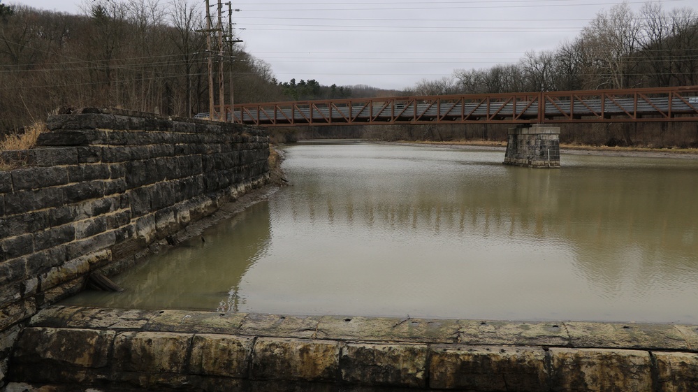 High Water Levels at Mount Morris Dam