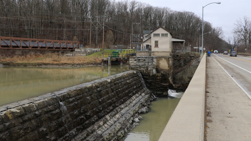 High Water Levels at Mount Morris Dam