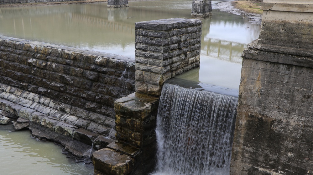 High Water Levels at Mount Morris Dam