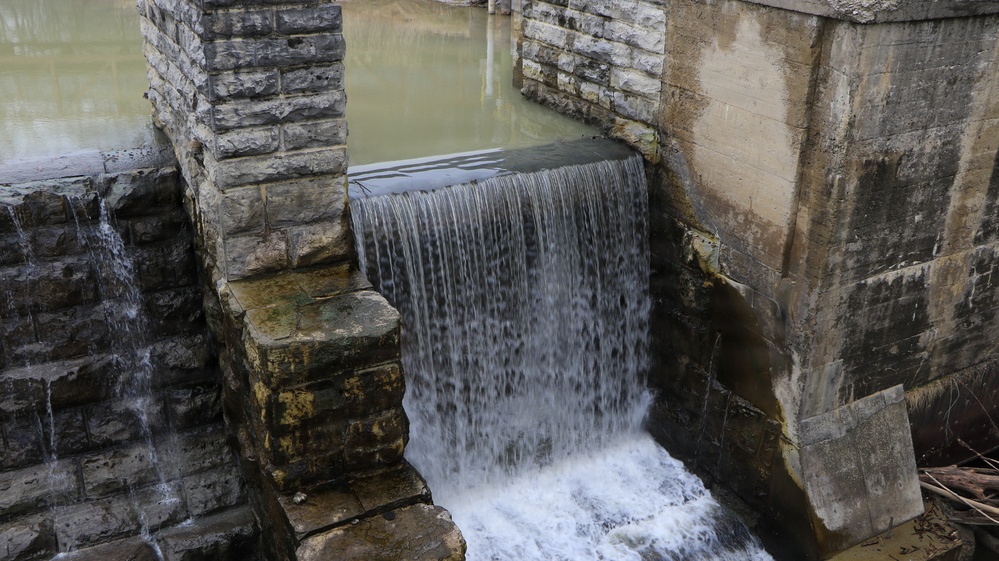 High Water Levels at Mount Morris Dam
