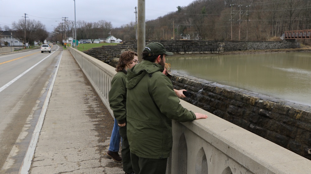 High Water Levels at Mount Morris Dam