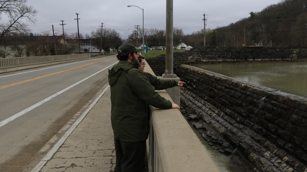 High Water Levels at Mount Morris Dam