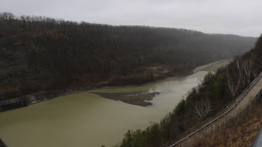 High Water Levels at Mount Morris Dam