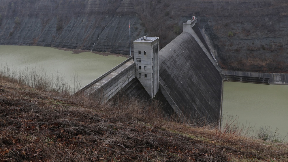 High Water Levels at Mount Morris Dam