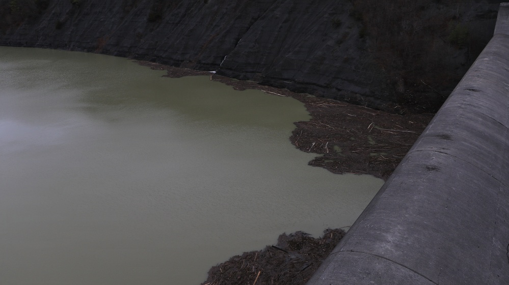 High Water Levels at Mount Morris Dam