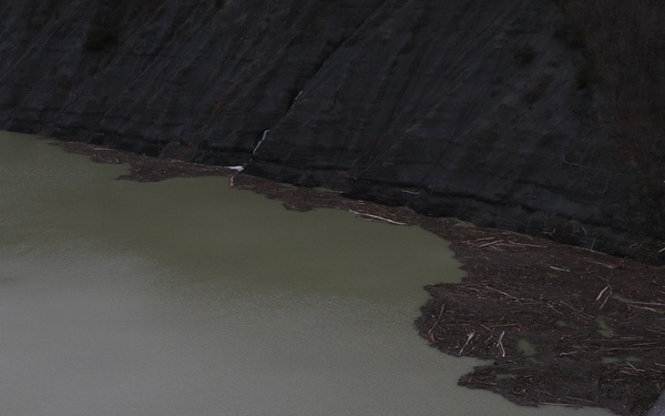 High Water Levels at Mount Morris Dam