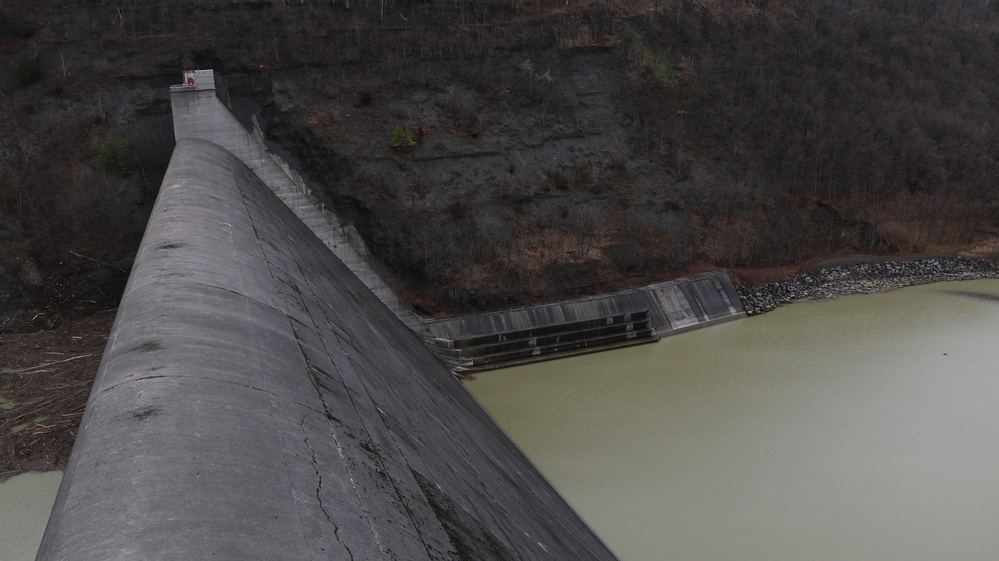 High Water Levels at Mount Morris Dam