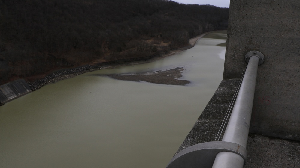 High Water Levels at Mount Morris Dam