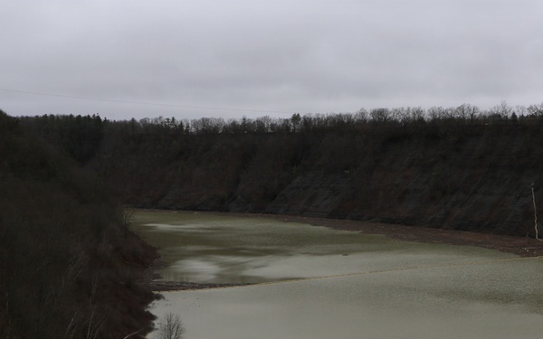 High Water Levels at Mount Morris Dam