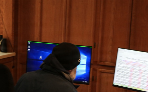 High Water Levels at Mount Morris Dam