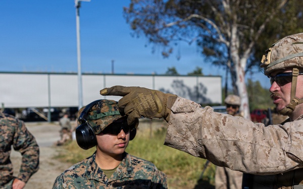 U.S. Marines and Allies Compete in a Four Station Range