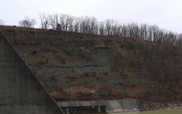 High Water Levels at Mount Morris Dam