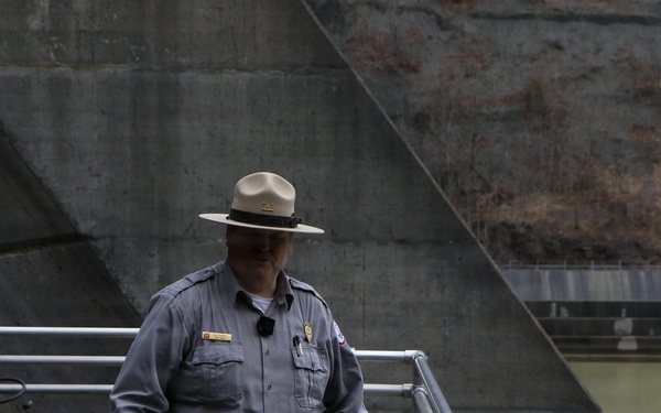 High Water Levels at Mount Morris Dam
