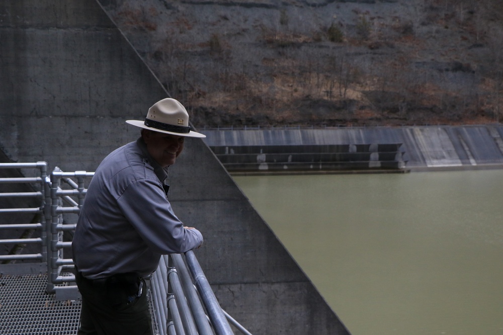 High Water Levels at Mount Morris Dam