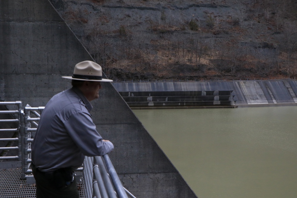 High Water Levels at Mount Morris Dam