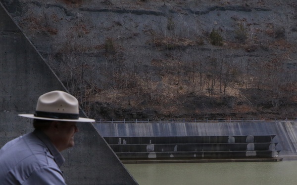 High Water Levels at Mount Morris Dam
