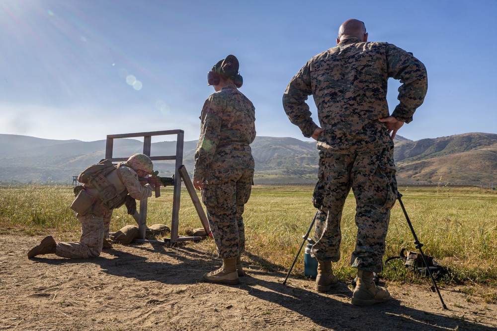 U.S. Marines and Allies Compete in a Four Station Range