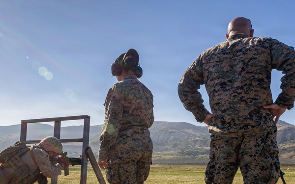 U.S. Marines and Allies Compete in a Four Station Range