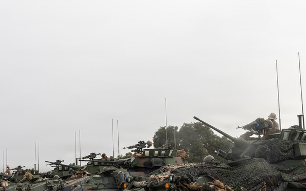 U.S. Marines and Allies Conduct a Mounted Land Nav