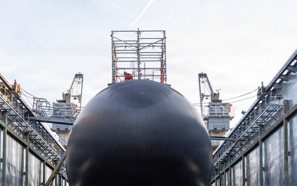 PNSY Undocks USS Albany (SSN 753)