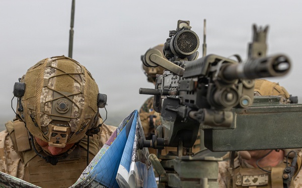 U.S. Marines and Allies Conduct a Mounted Land Nav