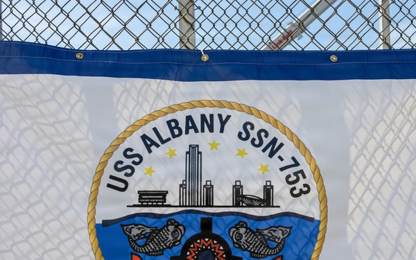 PNSY Undocks USS Albany (SSN 753)