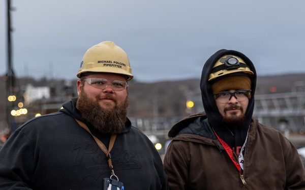 PNSY Undocks USS Albany (SSN 753)
