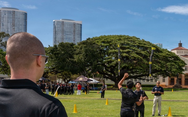 Honor Guard supports Pacific Regional Drill Meet