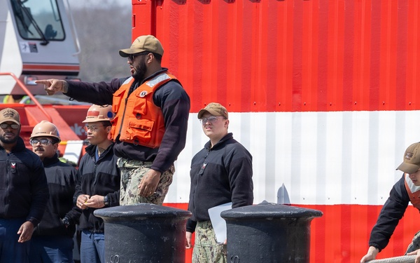 PNSY Undocks USS Albany (SSN 753)