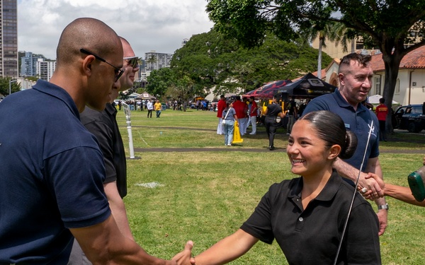 Honor Guard supports Pacific Regional Drill Meet