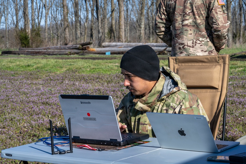 Indiana National Guard trains with Ghost-X drone system at Muscatatuck