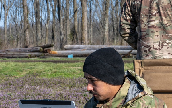 Indiana National Guard trains with Ghost-X drone system at Muscatatuck
