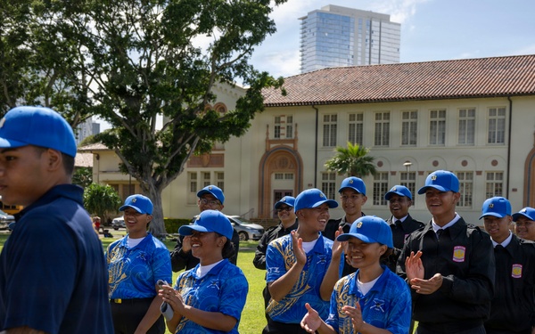 Honor Guard supports Pacific Regional Drill Meet