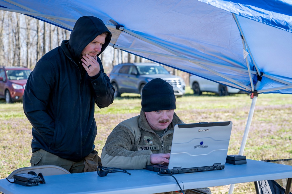 Indiana National Guard trains with Ghost-X drone system at Muscatatuck