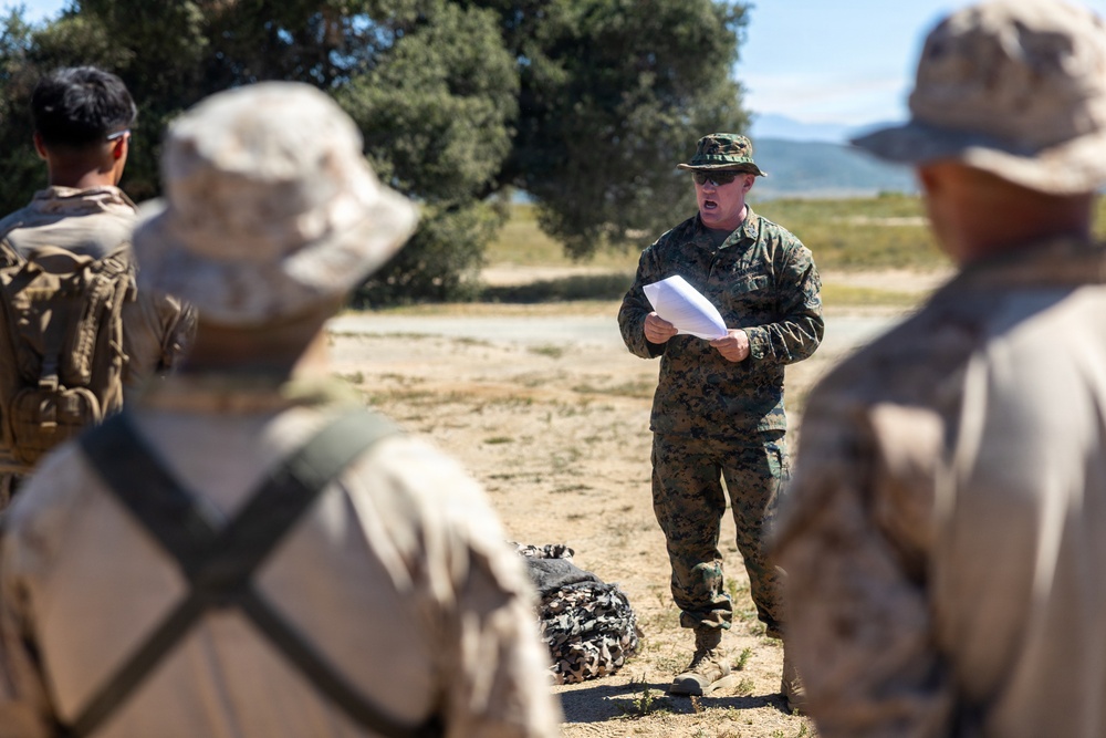 U.S. Marines and Allies Undergo a Cover and Concealment Training Event