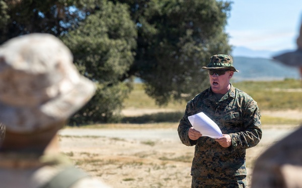 U.S. Marines and Allies Undergo a Cover and Concealment Training Event