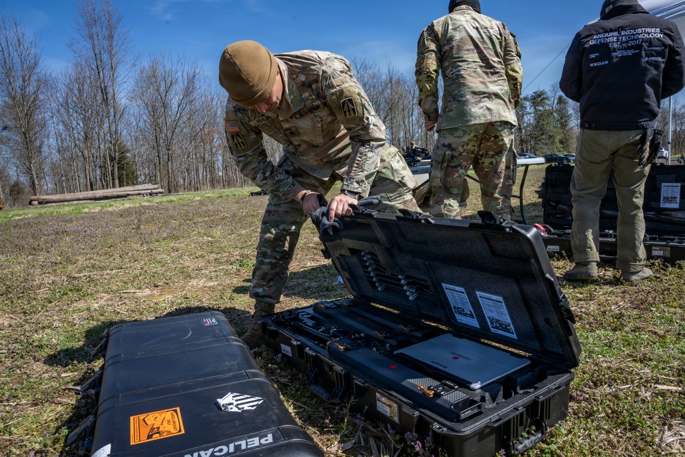 Indiana National Guard trains with Ghost-X drone system at Muscatatuck