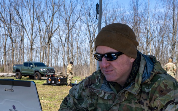 Indiana National Guard trains with Ghost-X drone system at Muscatatuck