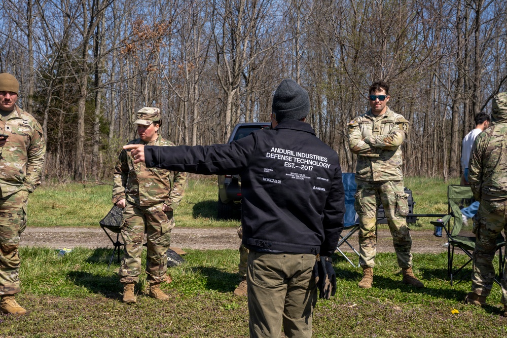 Indiana National Guard trains with Ghost-X drone system at Muscatatuck