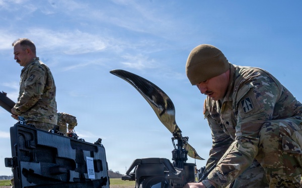Indiana National Guard trains with Ghost-X drone system at Muscatatuck