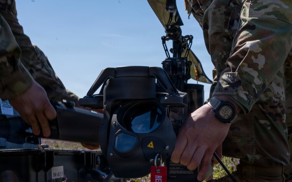 Indiana National Guard trains with Ghost-X drone system at Muscatatuck