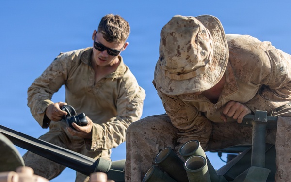 U.S. Marines and Allies Conduct a Light Armored Vehicle Live-Fire Range